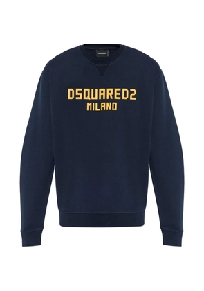 DSQUARED2 logo-detail sweatshirt - Blue