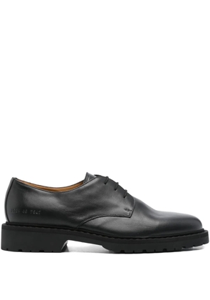 Common Projects leather lace-up derby shoes - Black