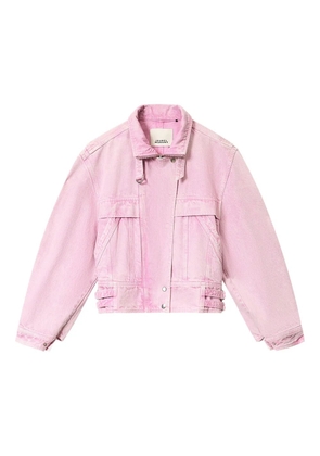 MARANT ÉTOILE Joseline denim jacket - Pink