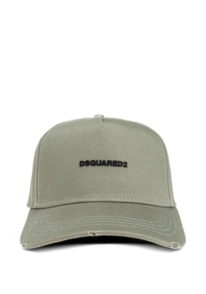 DSQUARED2 cotton baseball cap - Green