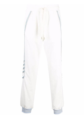 Casablanca torchon piping-detail track pants - White