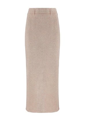 Missoni metallic knit skirt - Pink