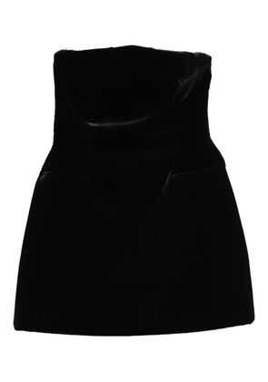 Ermanno Scervino strapless mini dress - Black