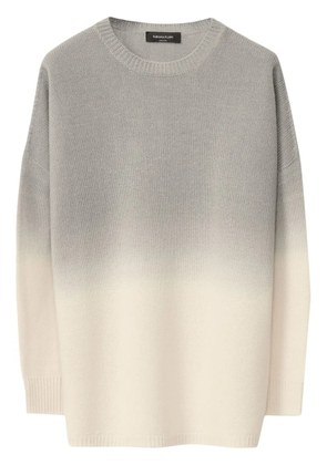 Fabiana Filippi gradient-effect sweater - Grey