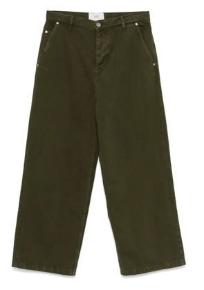 AMI Paris wide jeans - Green