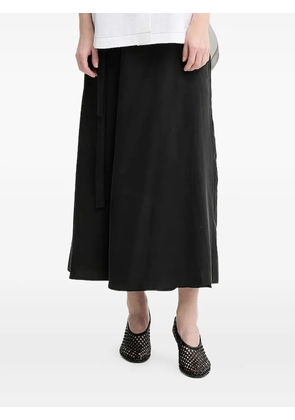 Marc O'Polo belted midi skirt - Black