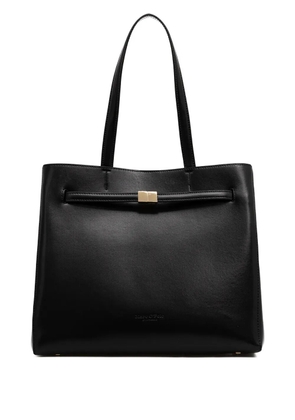 Marc O'Polo debosses-logo shoulder bag - Black