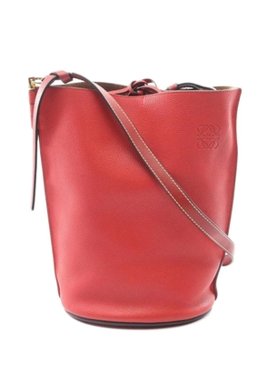 Loewe Pre-Owned 2000s Gate Anagram bucket bag - Red