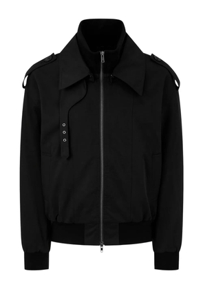 TOMBOY military-inspired bomber jacket - Black