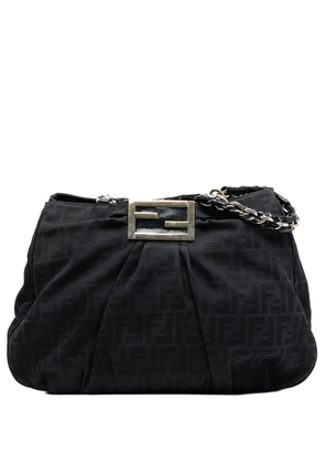 Fendi Pre-Owned 2000-2010 Large Zucca Canvas Mia Tote shoulder bag - Black