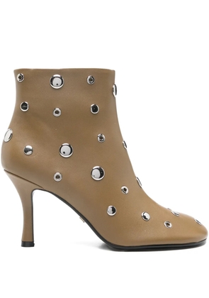 Lola Cruz 85mm Aureline boots - Brown