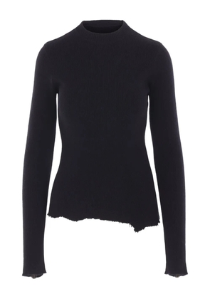 Ziggy Chen ribbed sweater - Black