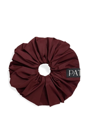 Patou Volume faille scrunchie - Red