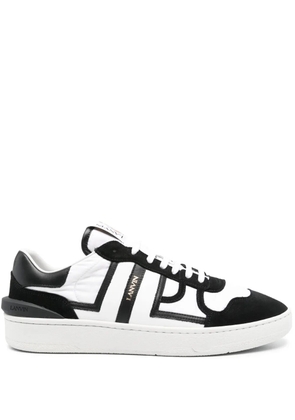 Lanvin panelled lace-up sneakers - Black