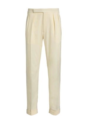Ralph Lauren Purple Label wool trousers - Neutrals