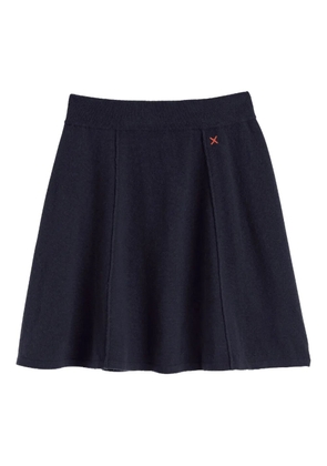 Chinti & Parker cashmere-blend skirt - Blue