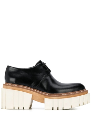 Stella McCartney Emilie lace-up platform shoes - Black