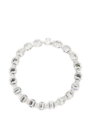 Nº21 Collier stone embellished necklace - Silver