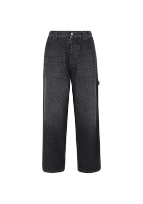 Maison Margiela cotton jeans - Black
