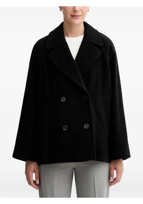 Marc O'Polo double-breasted coat - Black