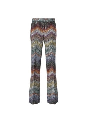 Missoni sequin-embellished trousers - Grey