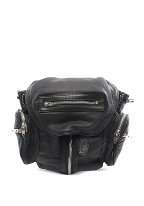 Pre-Owned Alexander Wang 2000s Marti leather zip rucksack - Black