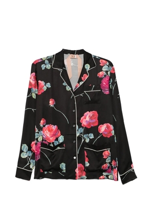 Nº21 floral-print shirt - Black