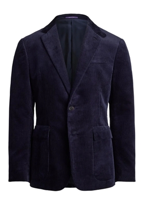 Ralph Lauren Purple Label single-breasted blazer - Blue