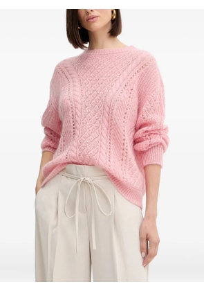 TWINSET cable-knit sweater - Pink