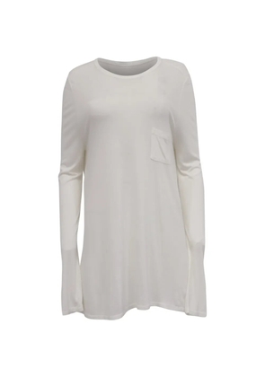 Pre-Owned Alexander Wang pocket long-sleeve T-shirt - White