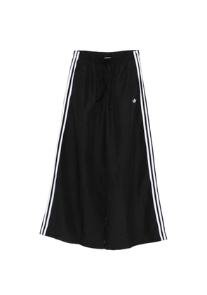 adidas three-stripe track pants - Black