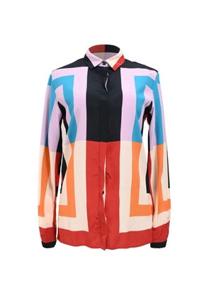 Etro Vintage long-sleeved colour-block shirt - Black