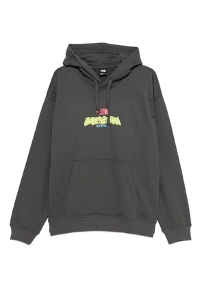 The North Face graphic-print hoodie - Grey