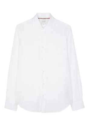 Paul Smith long-sleeve linen shirt - White
