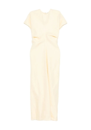 TOTEME slouch-waist maxi dress - Neutrals