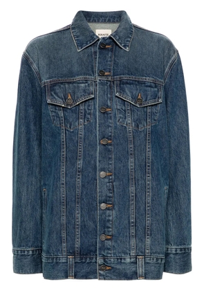 KHAITE Ross denim jacket - Blue