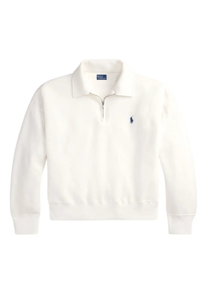 Polo Ralph Lauren half-zip sweatshirt - White