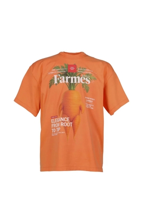Doublet Farmes Magazine Cover T-shirt - Orange