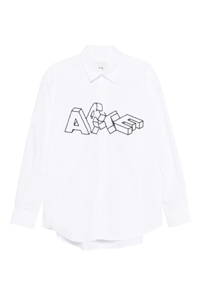 Arte Antwerp 3D-lettering shirt - White