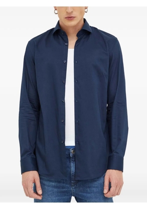 HUGO button-up long-sleeve shirt - Blue