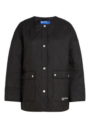 Karl Lagerfeld Jeans quilted jacket - Black