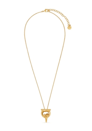 Ferragamo Gancini pendant necklace - Gold