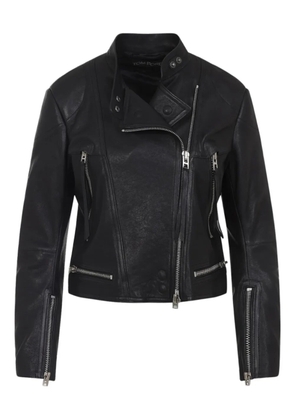 TOM FORD zipped leather jacket - Black