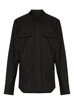 Rick Owens cotton shirt - Black