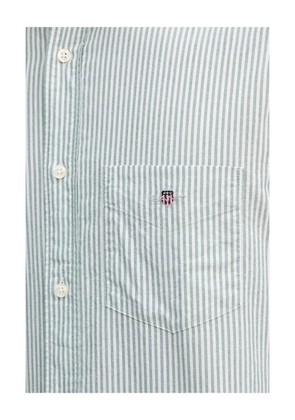 Gant pocket striped shirt - White