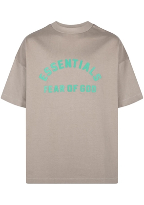 FEAR OF GOD ESSENTIALS logo-print T-shirt - Grey