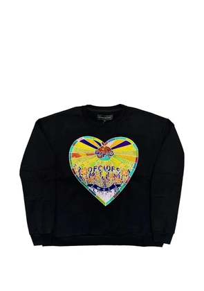 Who Decides War graphic-print sweatshirt - Black