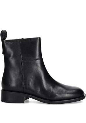 VAGABOND 38mm Sheila zip block-heel ankle boots - Black