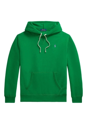 Polo Ralph Lauren long-sleeve kangaroo-pocket hoodie - Green