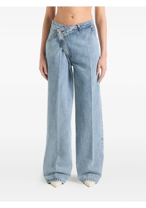 Manière De Voir Astrid wrapover jeans - Blue